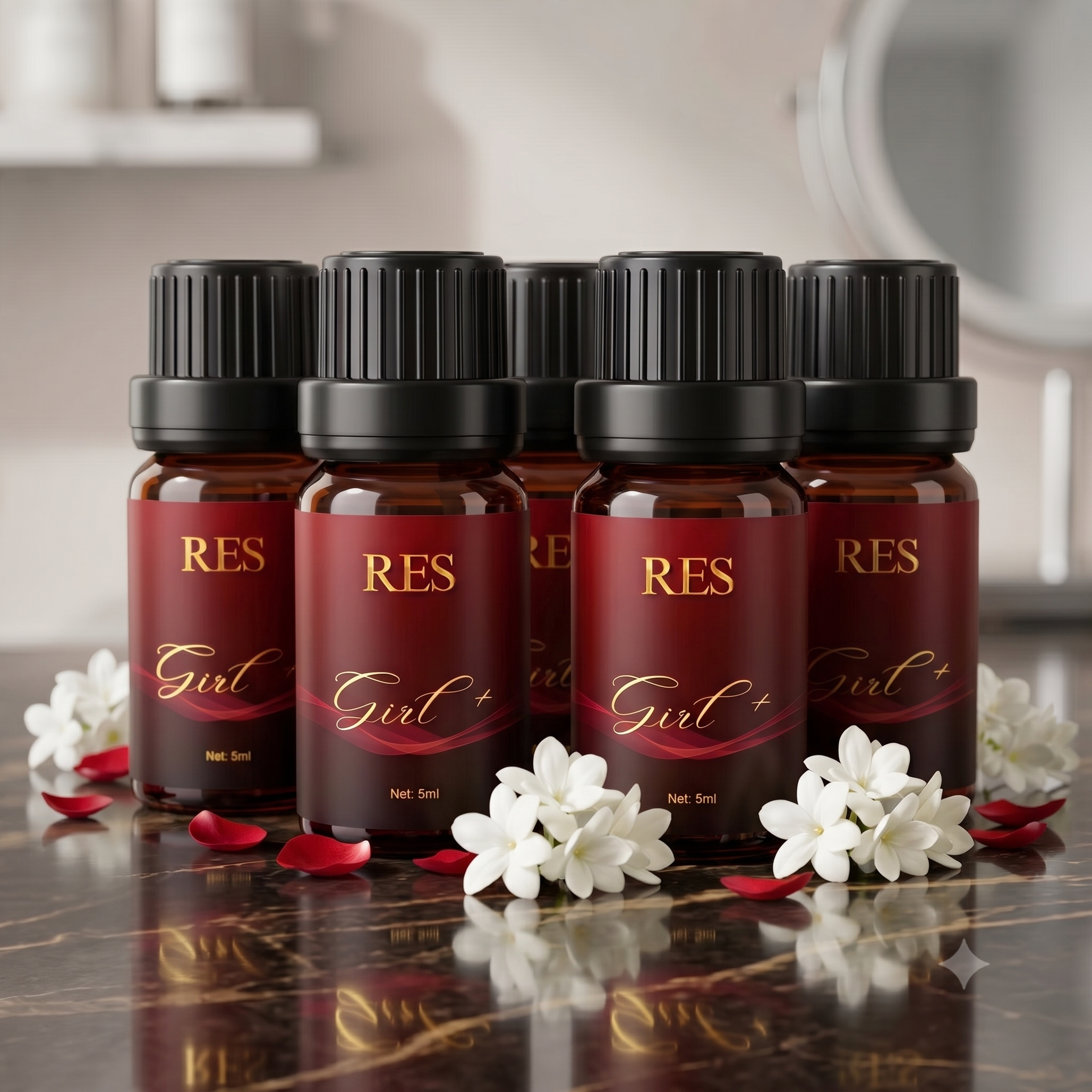 Set Combo 4 Nước Hoa Vùng Kín Girl Plus 5ml Inner Perfume